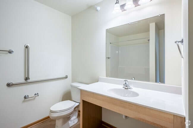 1BR, 1BA - 700SF - Bathroom - PDC Eco Cottages