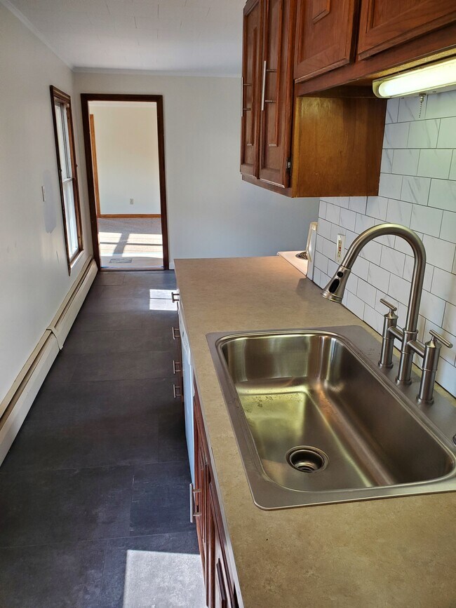 484 Main St, Apt 201, New deep kitchen sink and bridge faucet - 484 Main St