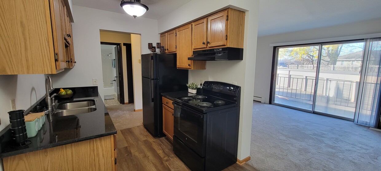 Kitchen & Main Living Area - Northumberland Apartments