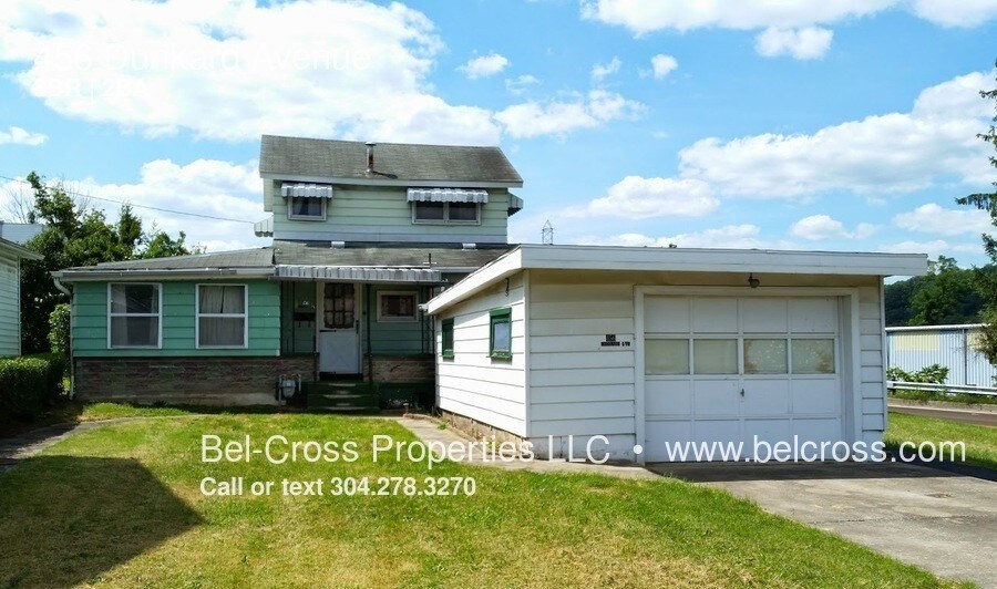 456 Dunkard Ave, Westover, WV 26501 House Rental in Westover, WV