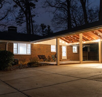 Rear Elevation - 2216 Azalea Cir