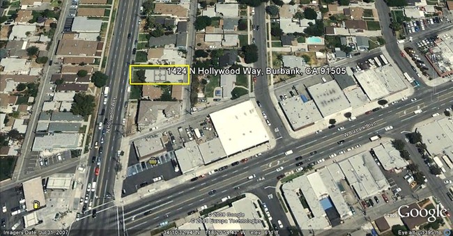 Aerial Photo - 1424-1426 Hollywood Way