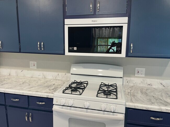 Cocina de propano con encimera estilo mármol - 22947 San Vicente Rd