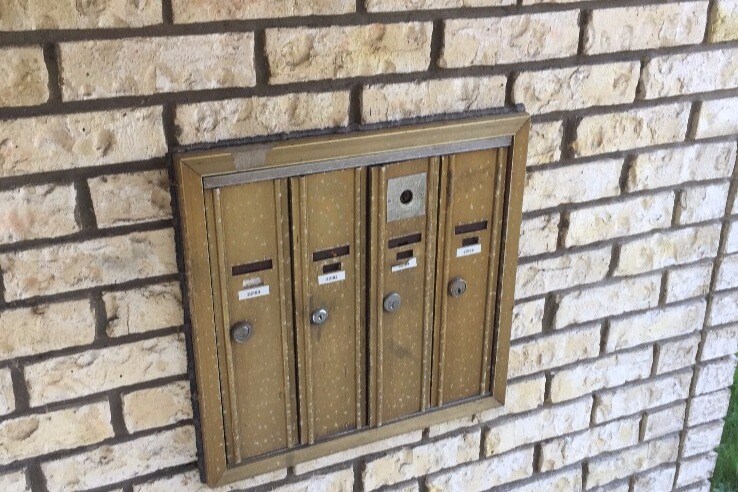 mailboxes - 22116 E 11 Mile Rd