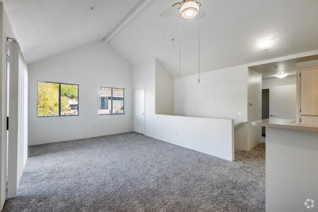 2BR, 1.5BA - 765SF - Living Room - Seasons at Redondo Beach, A 55+ Community