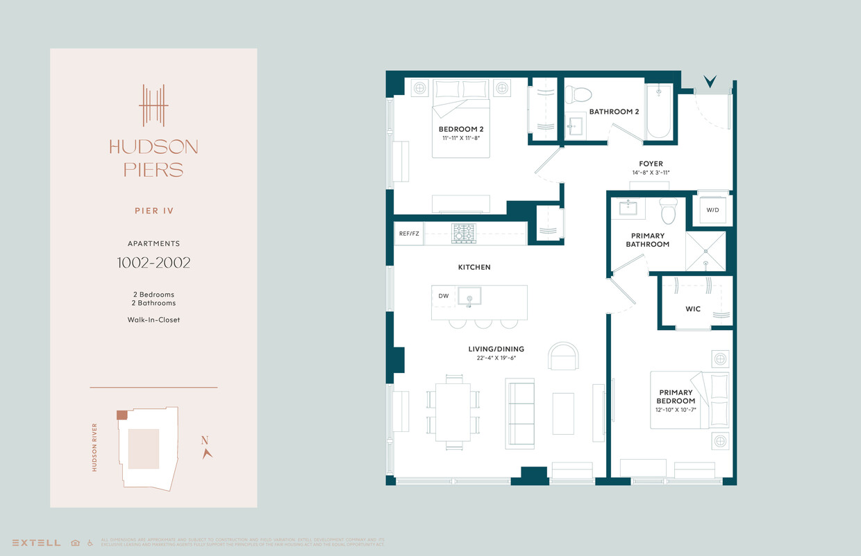 Floorplan - Hudson Piers Building C