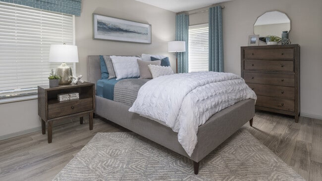 2BR, 2BA - 1,174SF-bedroom - Cove at Peninsula
