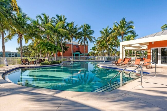 Pool Area - Eagle Walk Off-Campus Student Housing