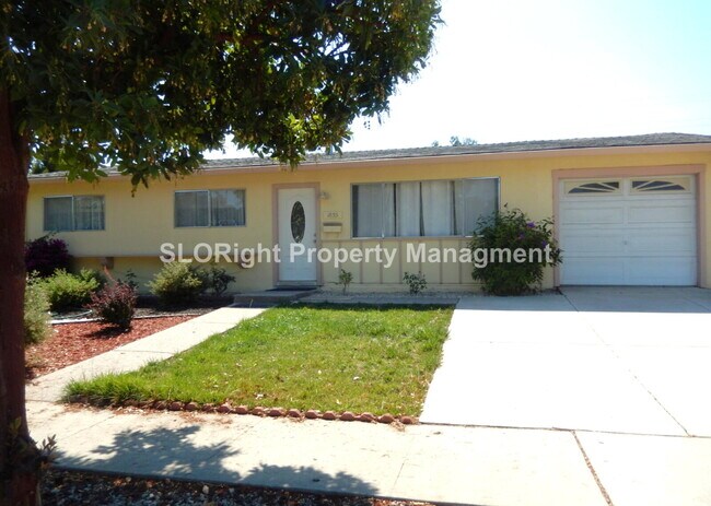 Foto del edificio - AVAILABLE OCTOBER - San Luis Obispo 3 Bedroom 1.5 Bathroom Home