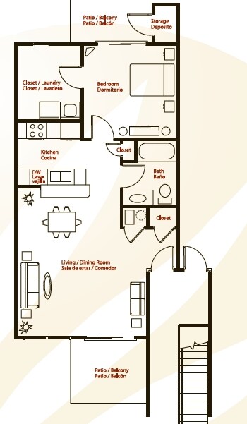 1HAB/1BA - Timber Ridge