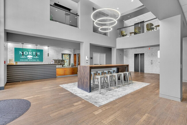 Lobby area 3 - 12 North Apartments