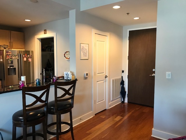 Kitchen and Entry Hall - 140 W Franklin St