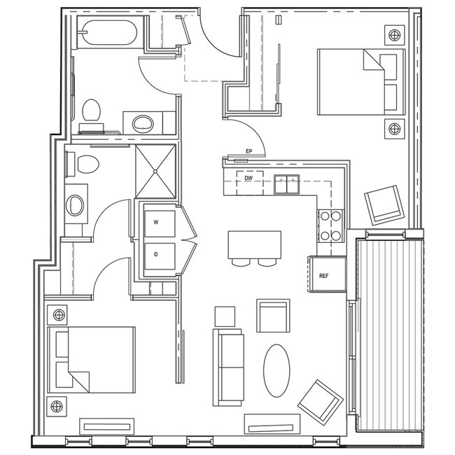 Interior Photo - MN46 Apartments