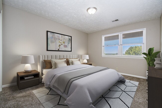 Omaha, NE Maple Ridge Apartments| Bedroom - Maple Ridge