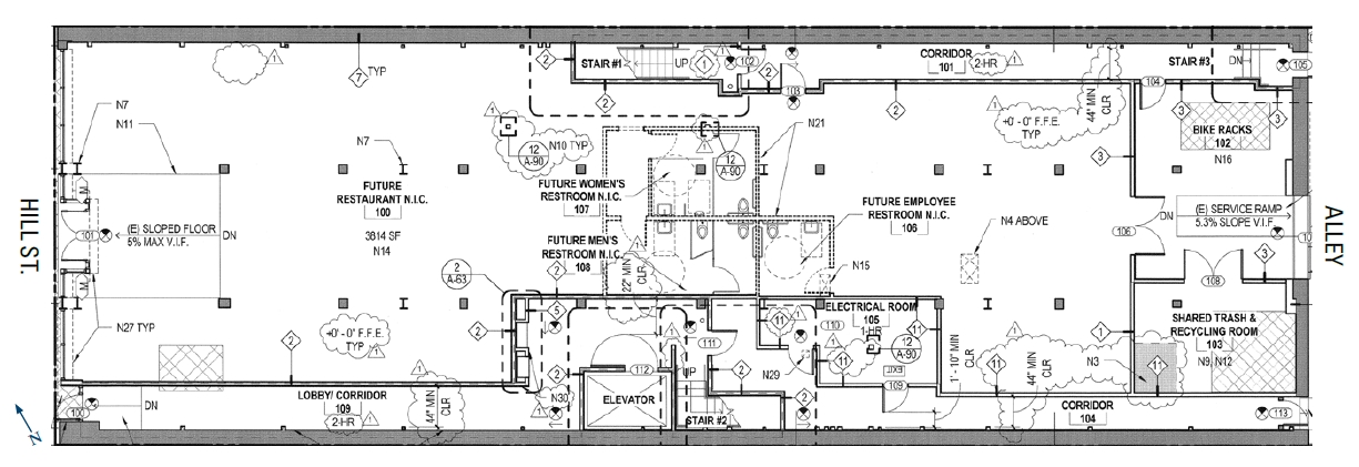 Plano de planta - The Piano Lofts