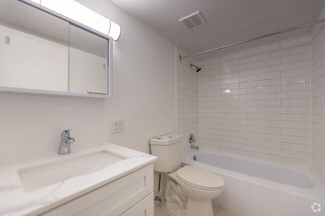 1 chambre, 1 salle de bain - 58 m² - Salle de bain - Dublin Street Apartments