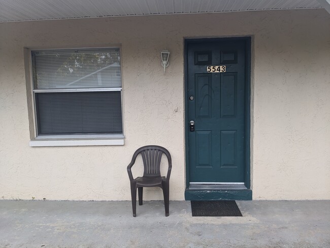 Apartments Front Door - 5543 La Salle Ct