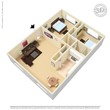 2 Bedroom/1 Bathroom Deluxe