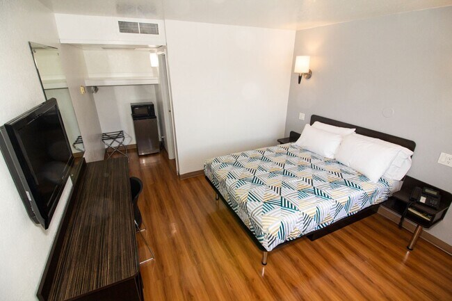 Cama tamaño queen - Studio 1 Extended Stay - Moscow/Pullman