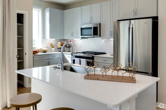 2BR, 2BA - 1104SF - Cocina - Echo Biltmore