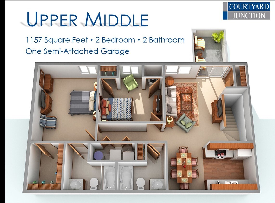 3D Floor Plan - 5812 80th St