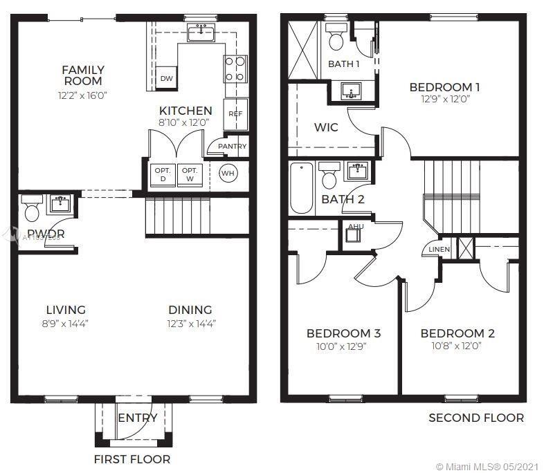 445 NE 5th Pl, Florida City, FL 33034 Townhouse for Rent in Florida City, FL