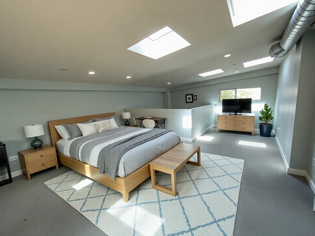 Loft up virtually staged - 2640 Lincoln Blvd