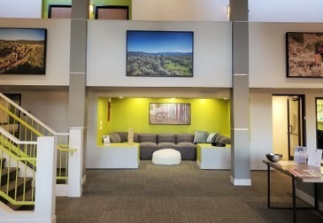 Lobby view - The House Apartments - Historical Access