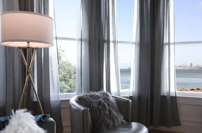 Building Photo - SUMMER IN SAUSALITO! Rare historic waterfront home in Sausalito w/bay views, water access, office...