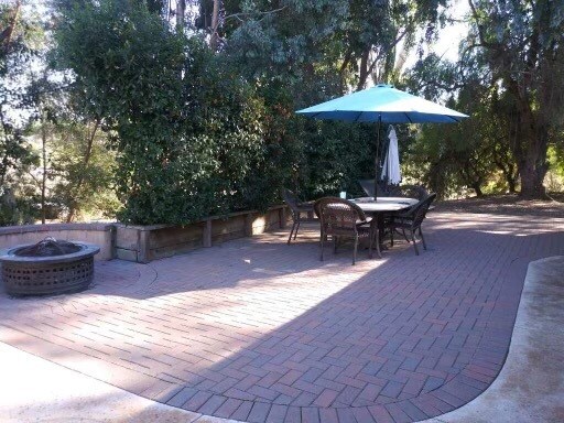 Back patio - 10653 Olvera Rd