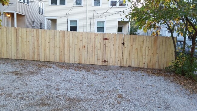Parking & Privacy Fence - 220 E. Hudson Street