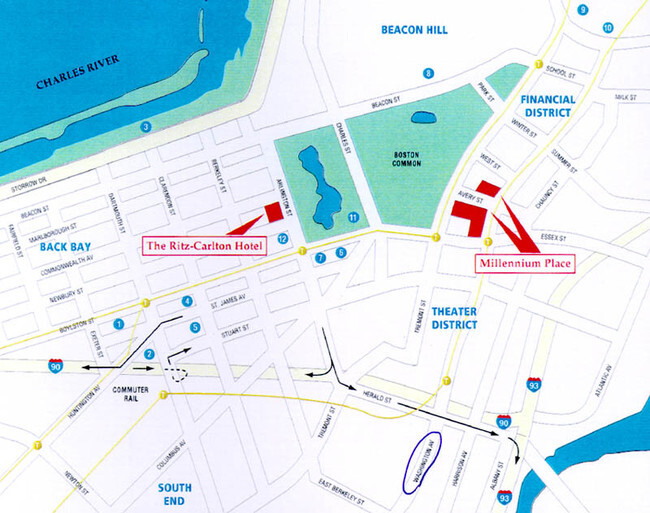 Plano del lugar - Ritz-Carlton Residences Tower 1