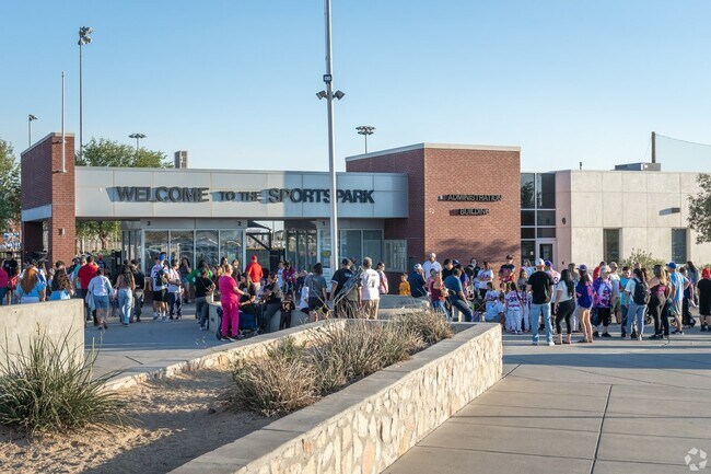 Residents enjoy quick access to the El Paso County Sportspark.