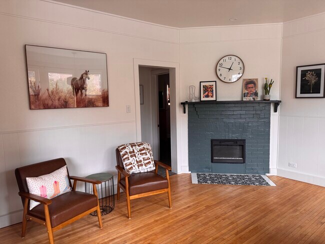 Chimenea con inserto - 858 W Silver St