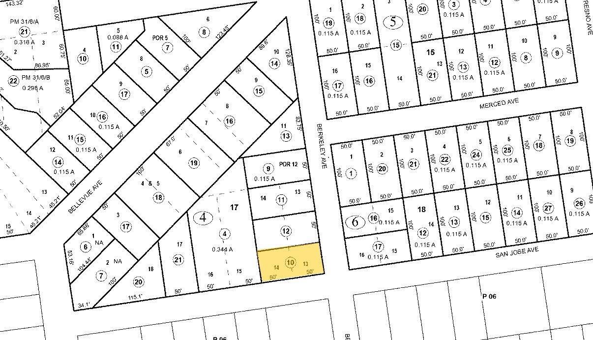 Mapa de la plataforma - 737 San Jose Ave