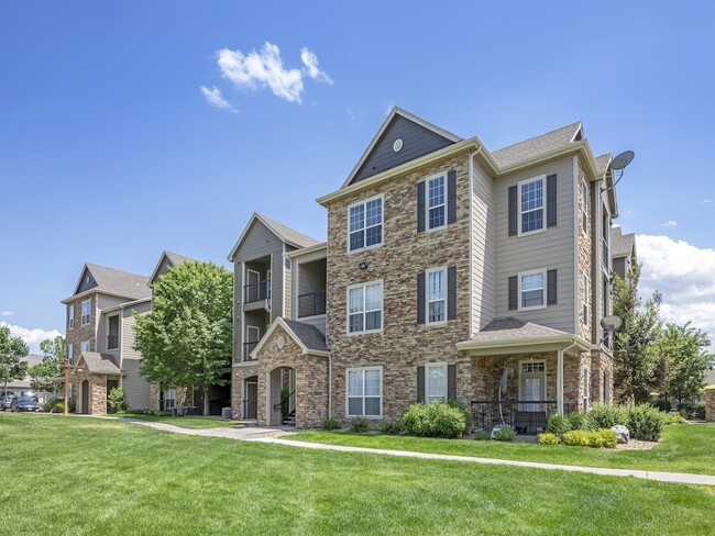 Side View of Apartments - Trailside Apartments