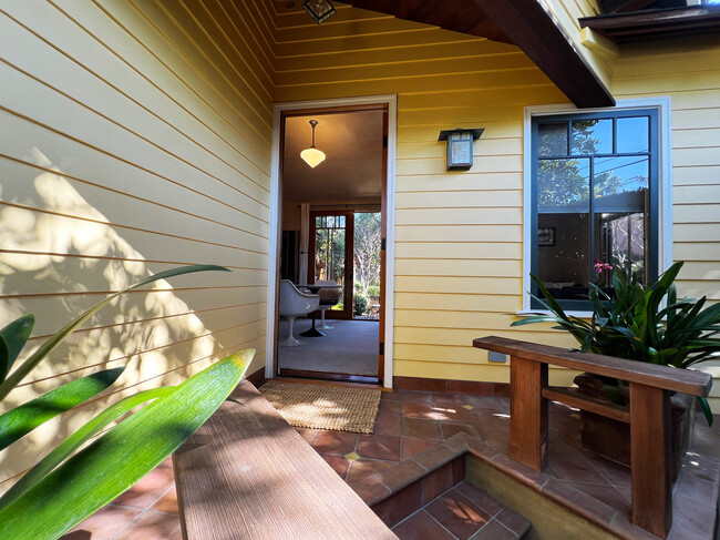 Front porch looking East - 1332 Electric Ave