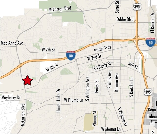 Location Map - 701-745 Twin Lakes Dr