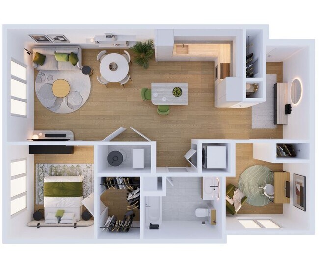 Plano de planta - 228 Park Ave