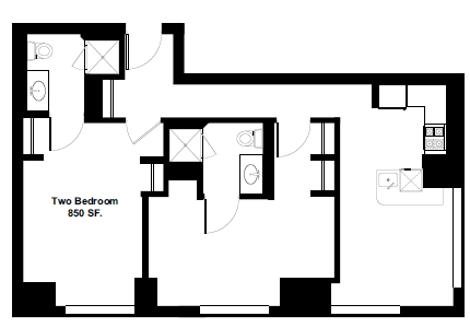 2BR/2BA - Baumhart Hall