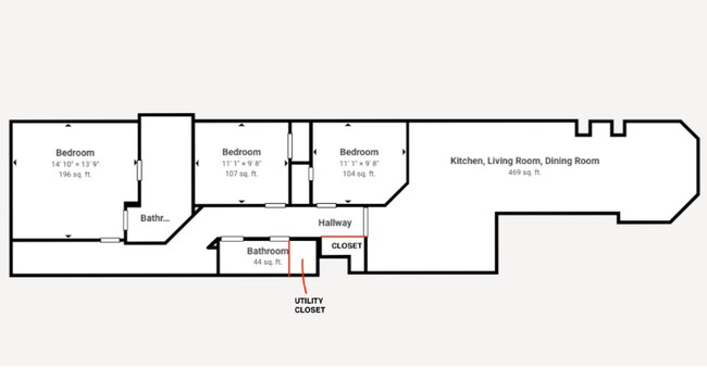 Photo - 5333 S Calumet Ave (Chicago, IL) Apartment