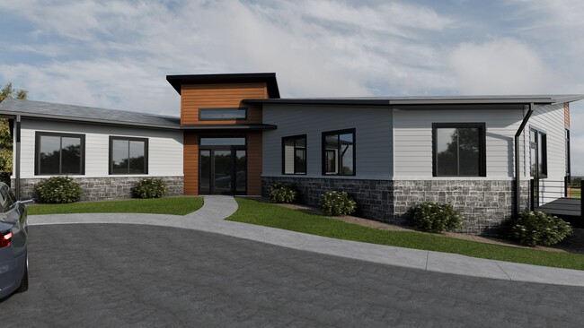 Clubhouse Rendering - Elevate at Baird Creek