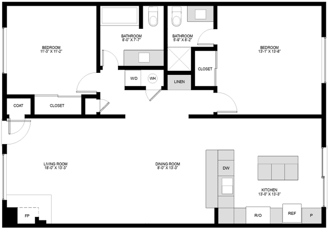 Floorplan - Brea Grove Residences