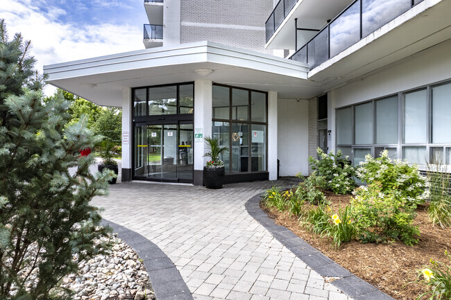 Entrance - Davisville Village Apartments