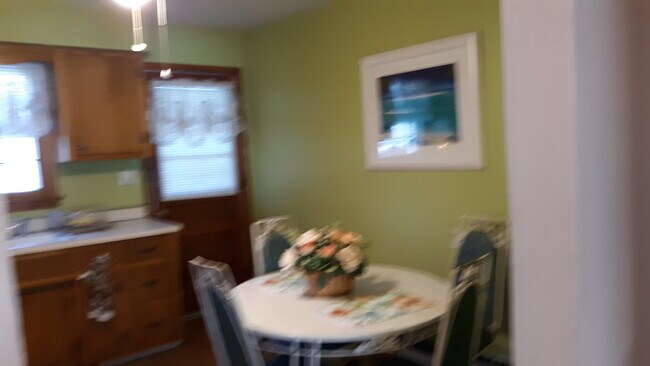 Eat in Kitchen with deck. - 314 Fairview Ave