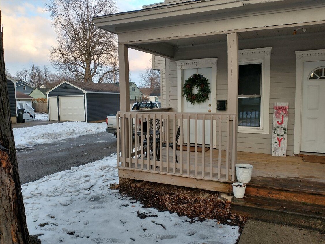 Enjoy the charm of a front porch. - 22 N Green St