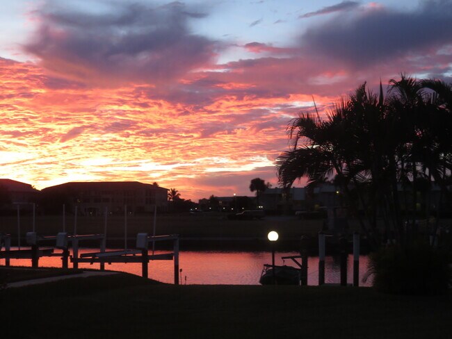Sunset View from Lanai - 3221 White Ibis Ct