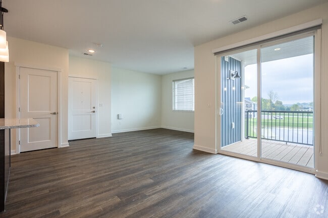 2BR Lapis - Living Room - Abbey42 Apartments
