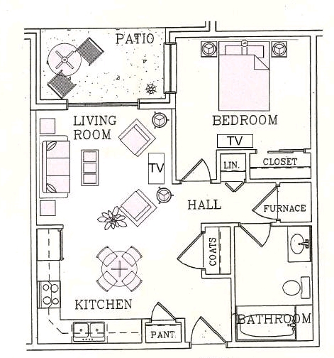 Plano de planta - Graystone Court