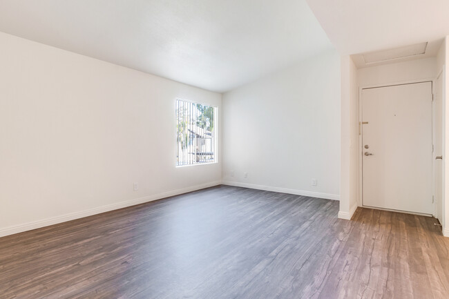 One bedroom entry/living room - Monterey Pines Apartments